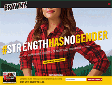Tablet Screenshot of brawny.com